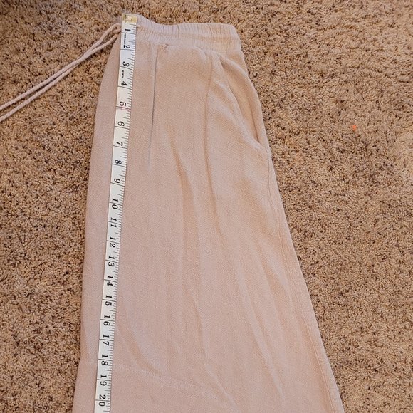 Linen Hi-Low Skirt - Picture 5 of 8